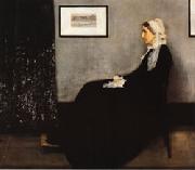 James Abbott McNeil Whistler Arrangement in Gray and Bloack No.1;Portrait of the Artist's Mother USA oil painting artist